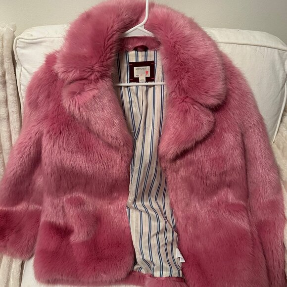 J. Crew Faux Fur Coat - Picture 5 of 6